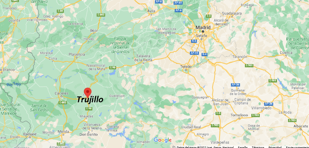 ¿Dónde se sitúa Trujillo