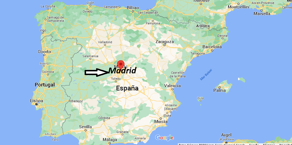 ¿Dónde se ubica la ciudad de Madrid