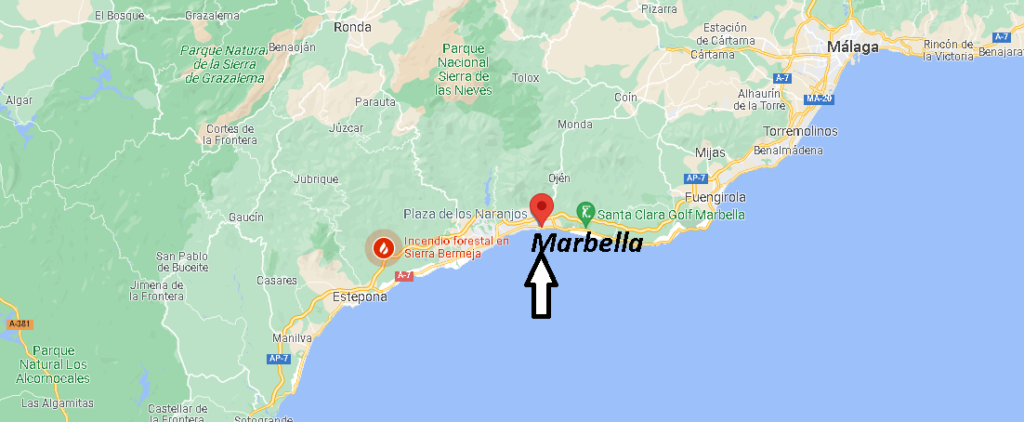 ¿Qué país queda Marbella