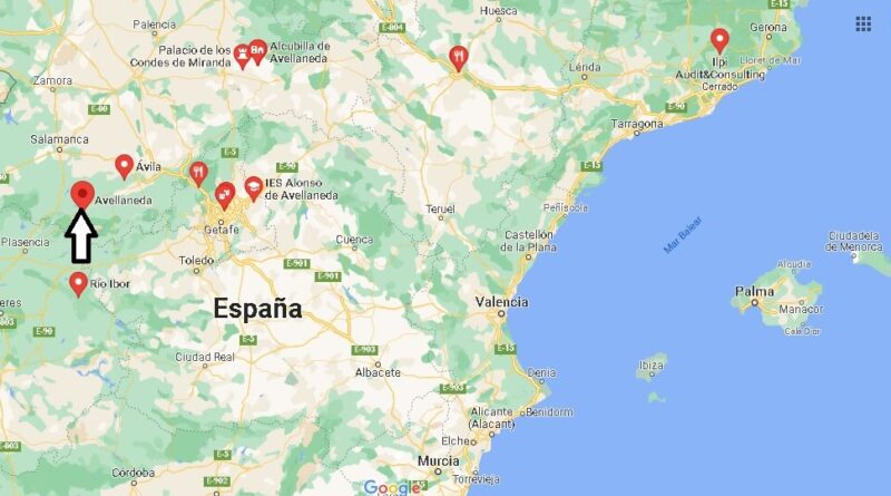 ¿Dónde está Avellaneda Español