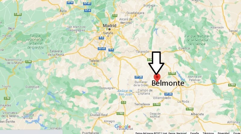 ¿Dónde está Belmonte