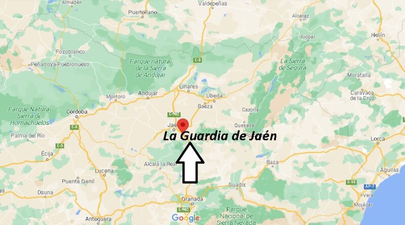 ¿Dónde está La Guardia de Jaén
