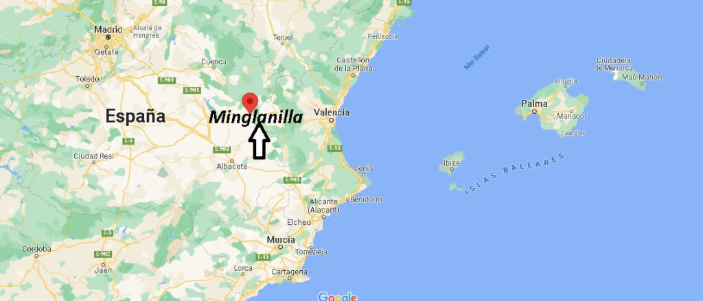 ¿Dónde está Minglanilla
