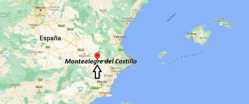 ¿Dónde está Montealegre del Castillo