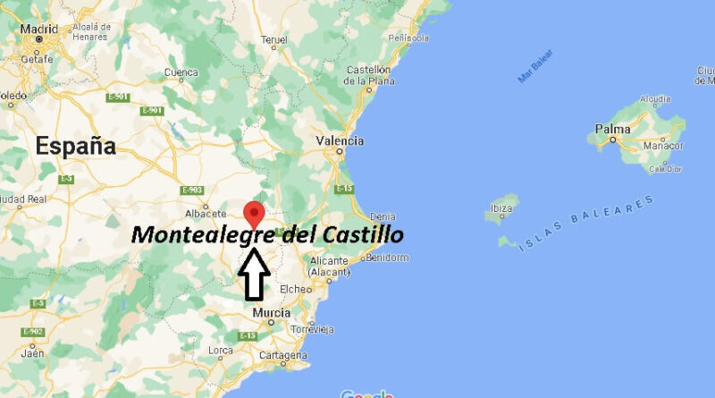¿Dónde está Montealegre del Castillo