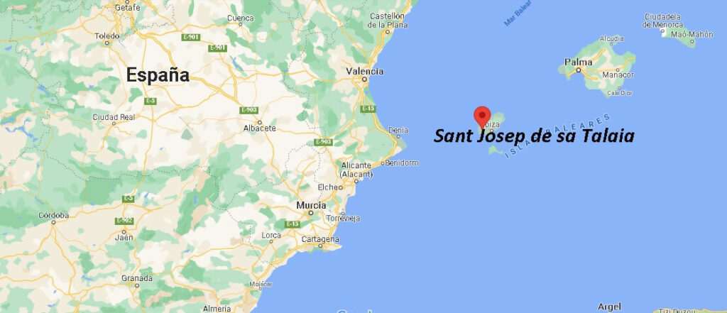 ¿Dónde está Sant Josep de sa Talaia