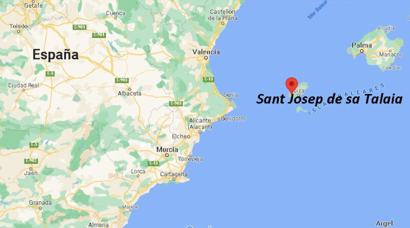 ¿Dónde está Sant Josep de sa Talaia