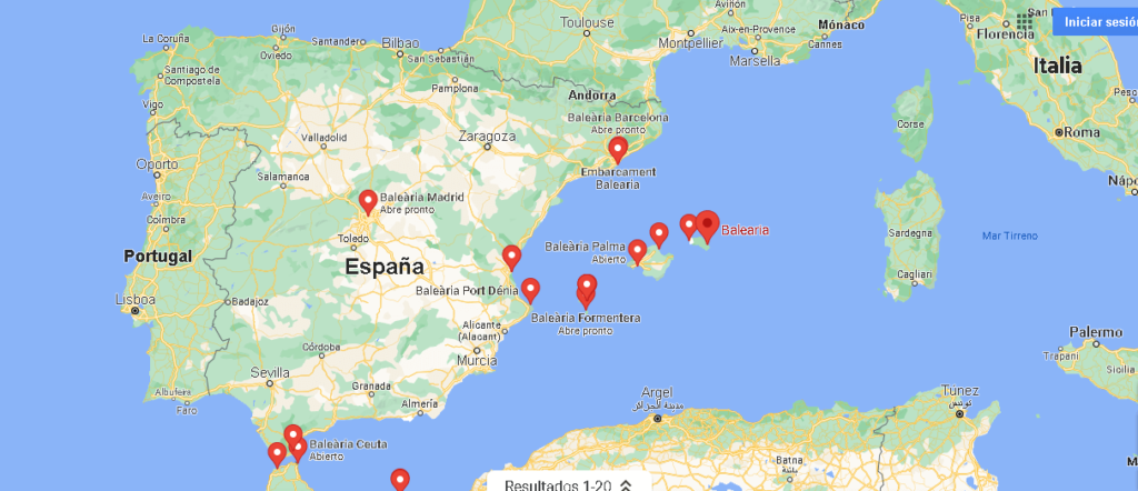 ¿Dónde queda Baleària