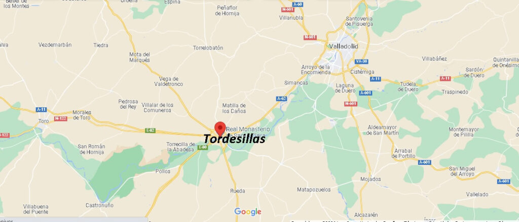 ¿Qué provincia es Tordesillas