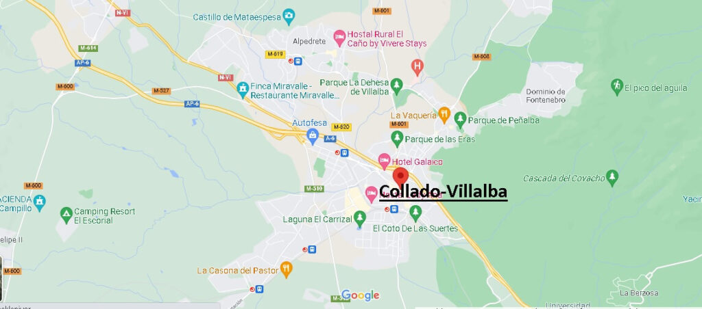 Mapa Collado-Villalba