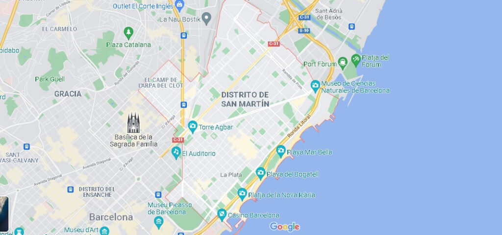 Mapa Sant Martí