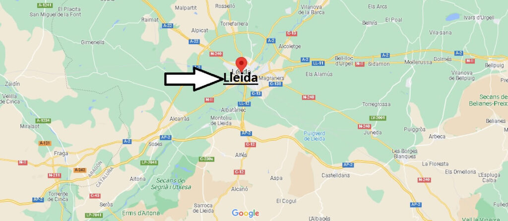 ¿Cuál es la provincia de Lleida