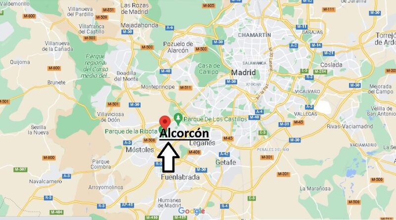 ¿Dónde está Alcorcón