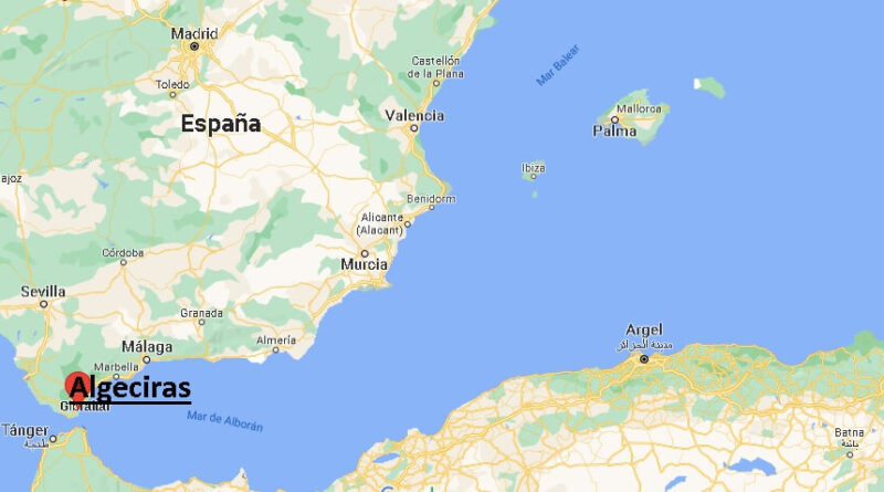 ¿Dónde está Algeciras España