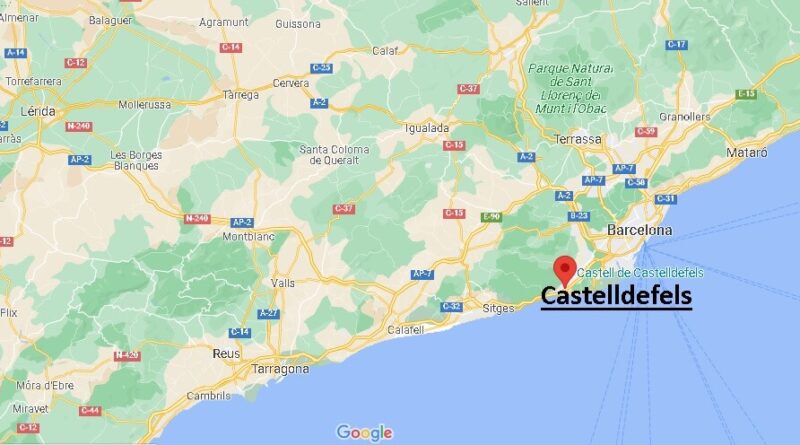 ¿Dónde está Castelldefels