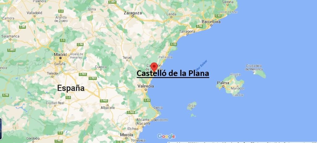 ¿Dónde está Castelló de la Plana