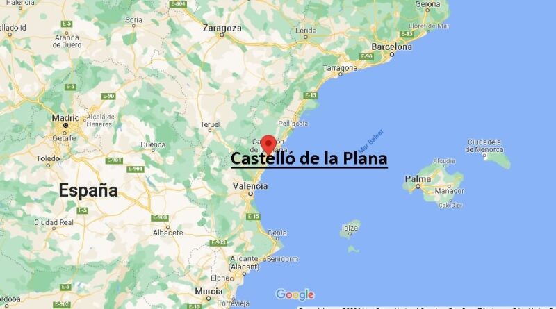 ¿Dónde está Castelló de la Plana