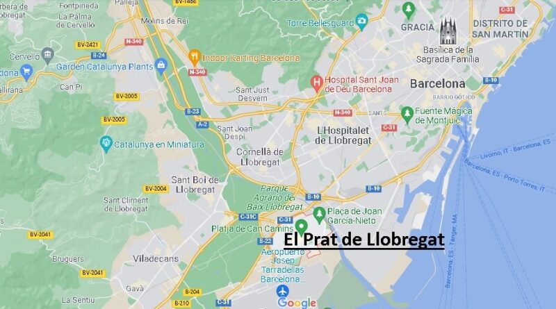 ¿Dónde está El Prat de Llobregat