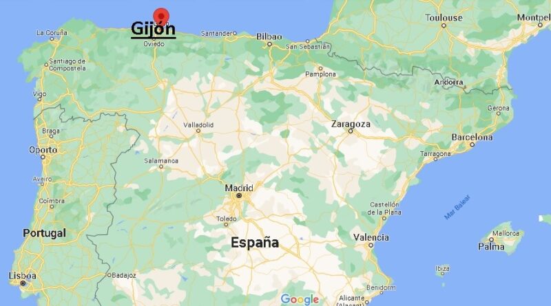 ¿Dónde está Gijón