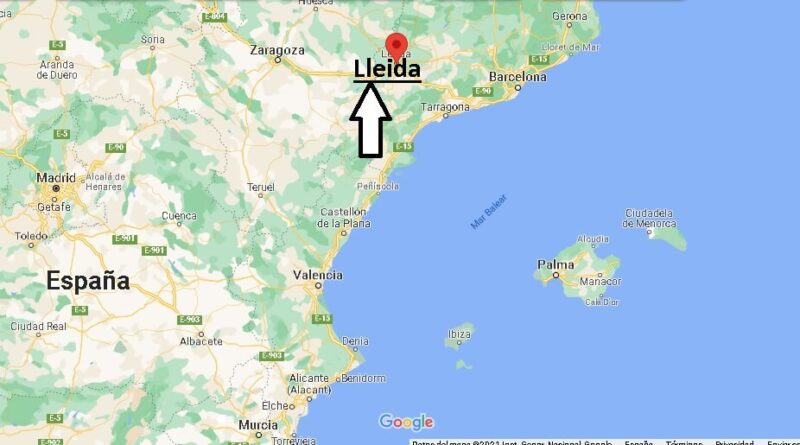 ¿Dónde está Lleida