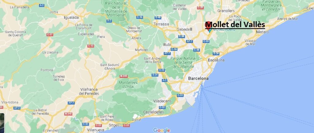¿Dónde está Mollet del Vallès