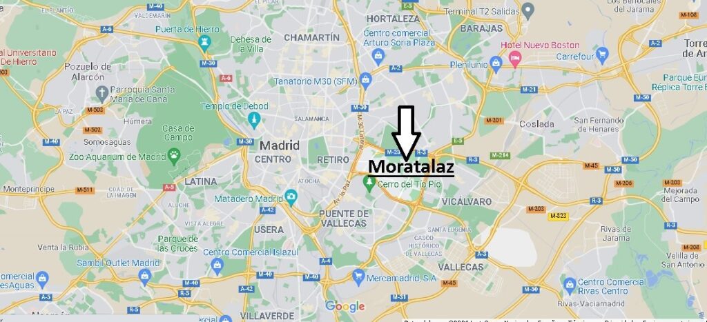 ¿Dónde está Moratalaz