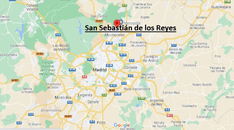 ¿Dónde está San Sebastián de los Reyes
