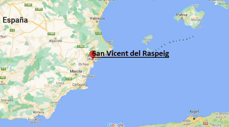 ¿Dónde está San Vicent del Raspeig