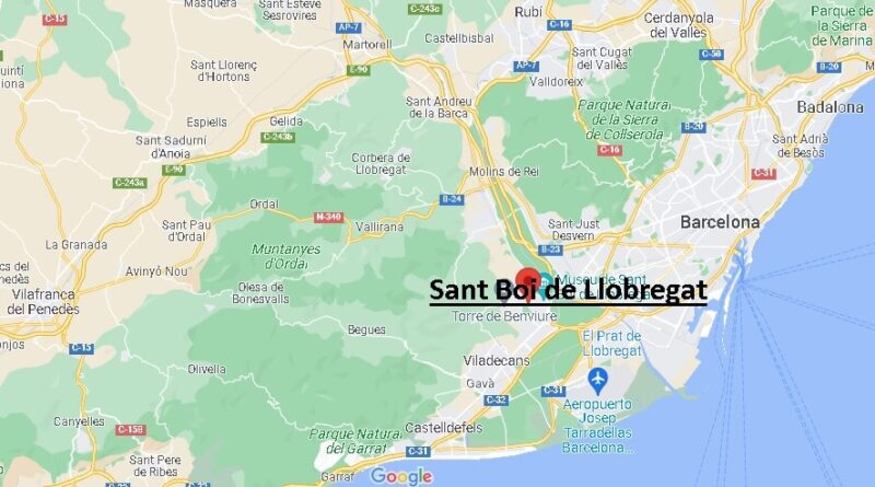 ¿Dónde está Sant Boi de Llobregat