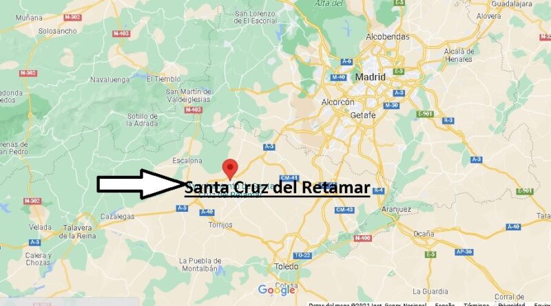 ¿Dónde está Santa Cruz del Retamar