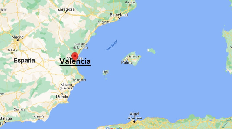 ¿Dónde está Valencia