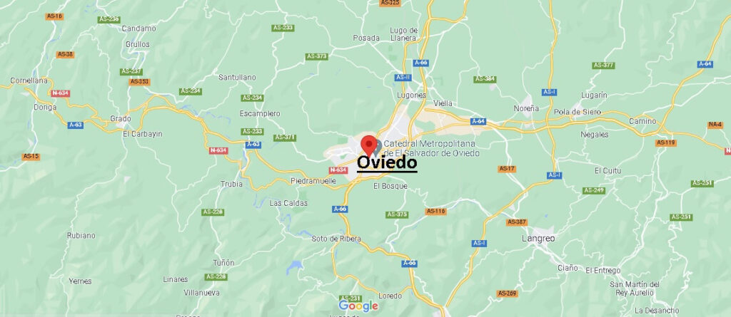 ¿Dónde se sitúa Oviedo