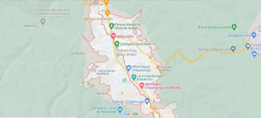 Mapa Chilpancingo