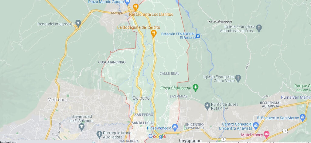 Mapa Delgado (El Salvador)