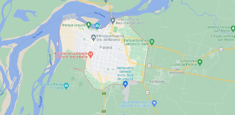 Mapa Paraná
