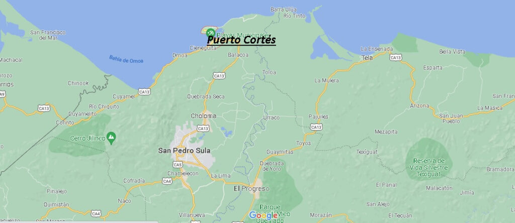 ¿Cuál es la provincia de Puerto Cortés