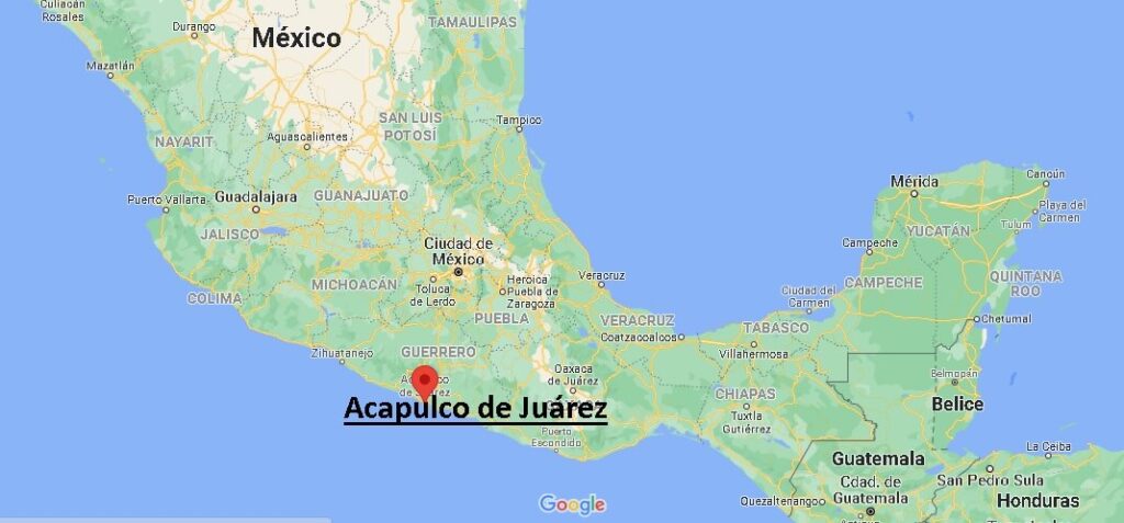 ¿Dónde está Acapulco de Juárez