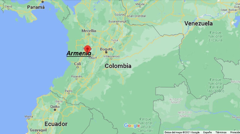¿Dónde está Armenia (Colombia)