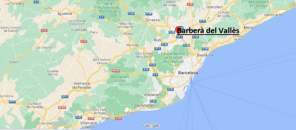 ¿Dónde está Barberà del Vallès