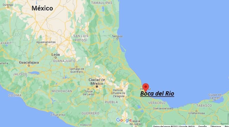 ¿Dónde está Boca del Rio