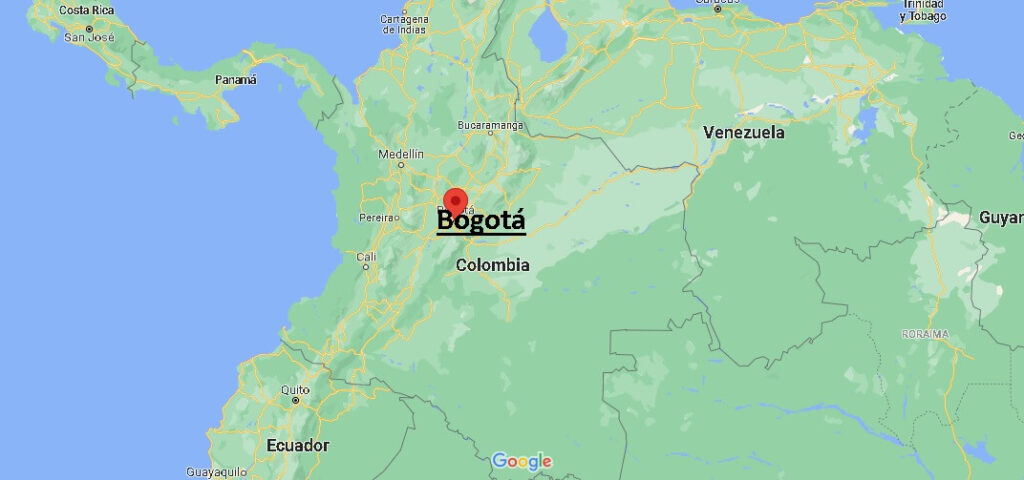 ¿Dónde está Bogotá