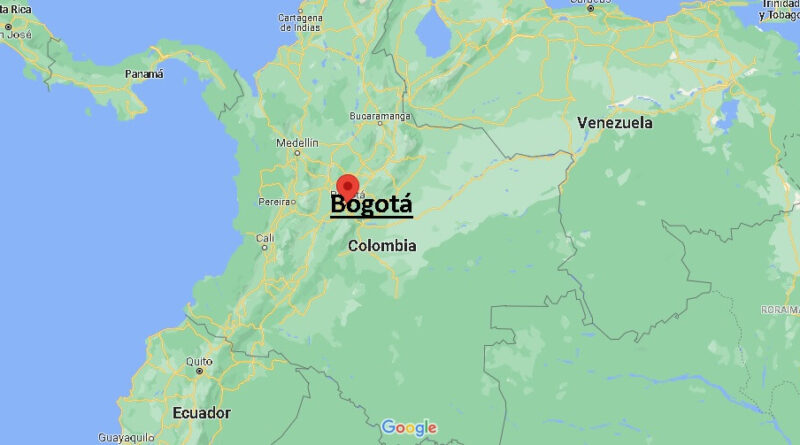 ¿Dónde está Bogotá