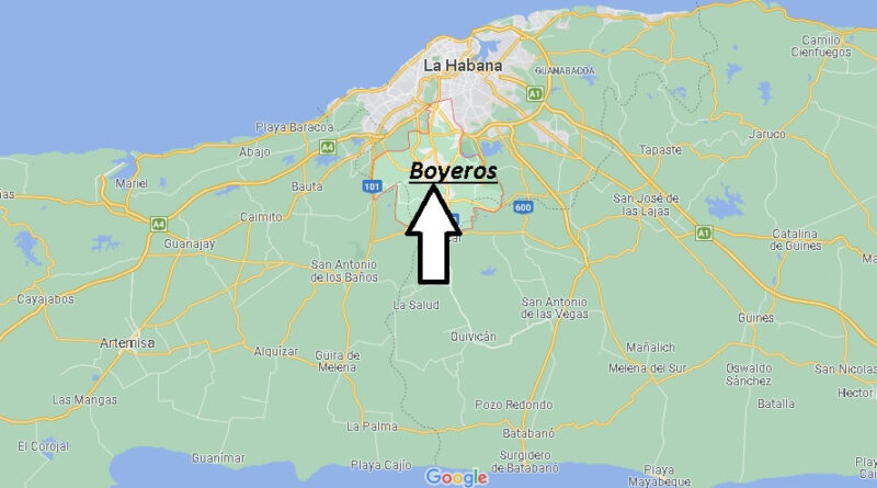 ¿Dónde está Boyeros (Cuba)