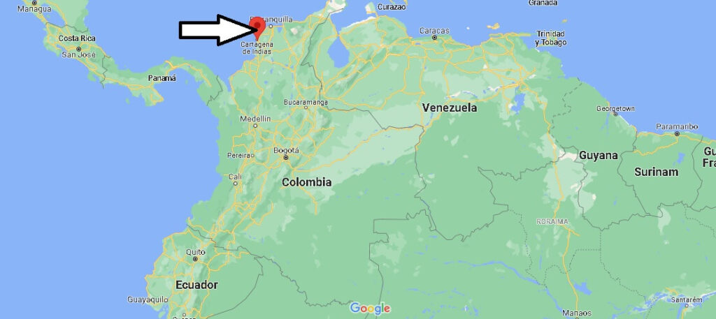 ¿Dónde está Cartagena (Colombia)