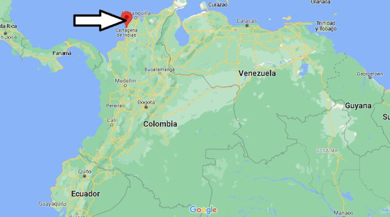 ¿Dónde está Cartagena (Colombia)