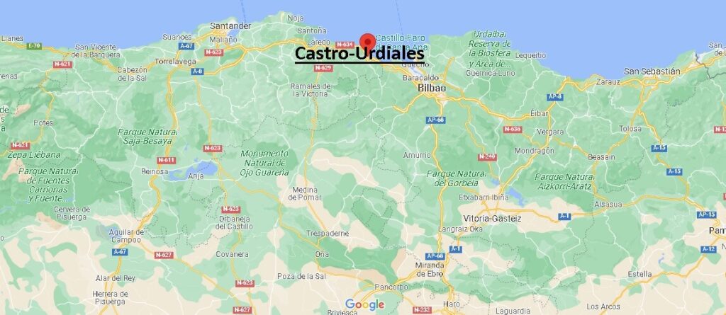 ¿Dónde está Castro-Urdiales