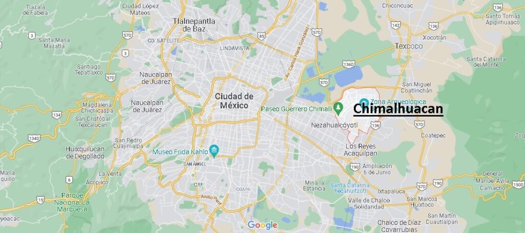 ¿Dónde está Chimalhuacan