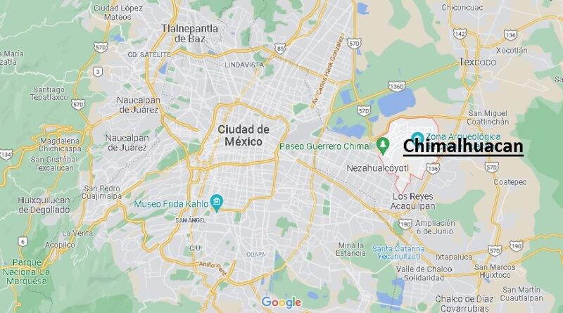 ¿Dónde está Chimalhuacan