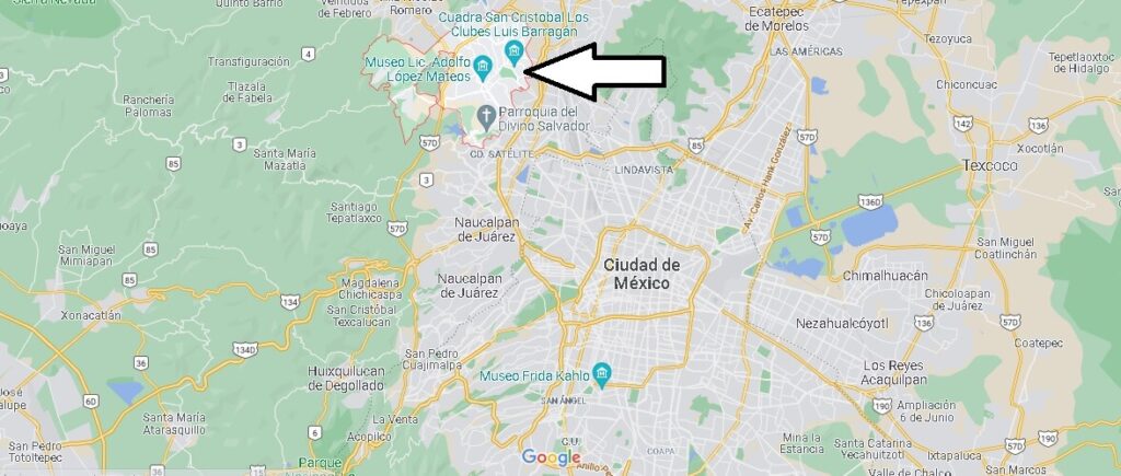 ¿Dónde está Ciudad López Mateos