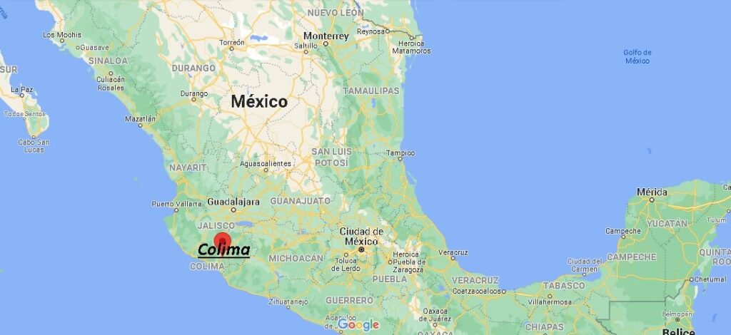 ¿Dónde está Colima